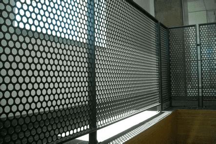 how to fabricate a perforate metal fence|custom perforated metal fence.